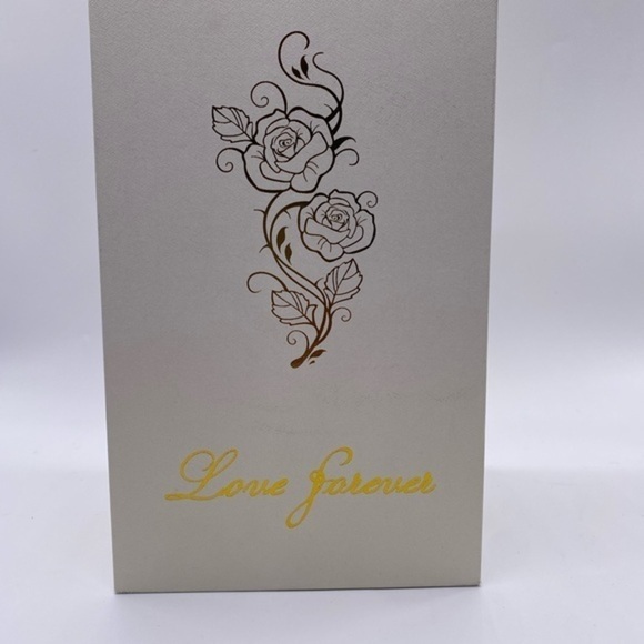 Simulation Rose Lamp with Lampshade Table Night Light Home Decor - Picture 2 of 7